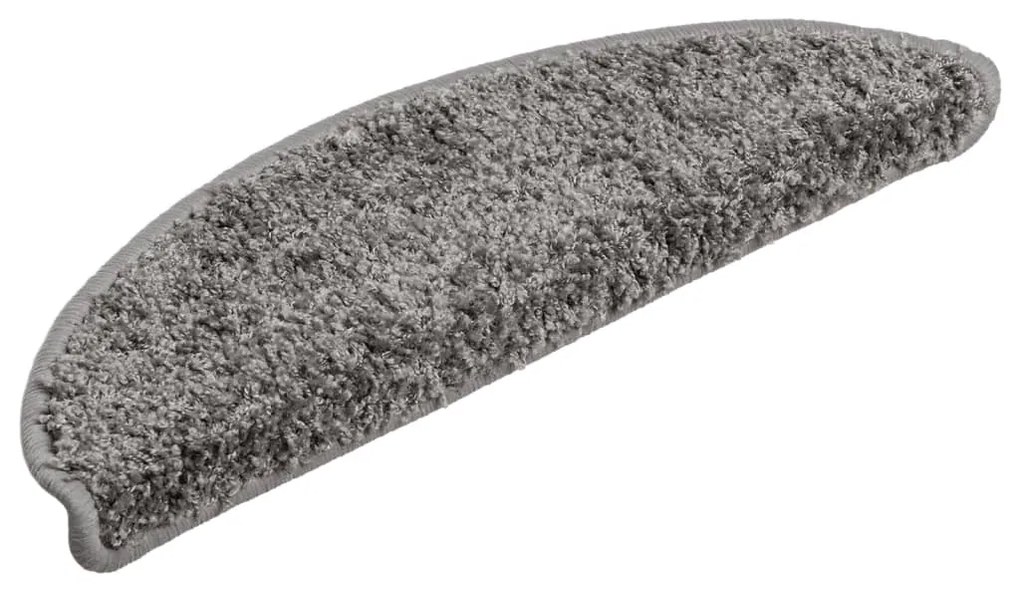 10 db szürke lépcsőszőnyeg 56 x 17 x 3 cm