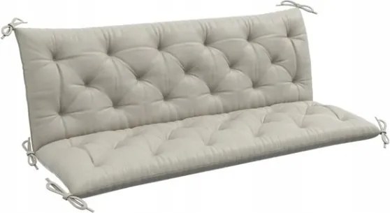 Párna 3 személyes padhoz 150x98x8 cm, megkötős, takaró.