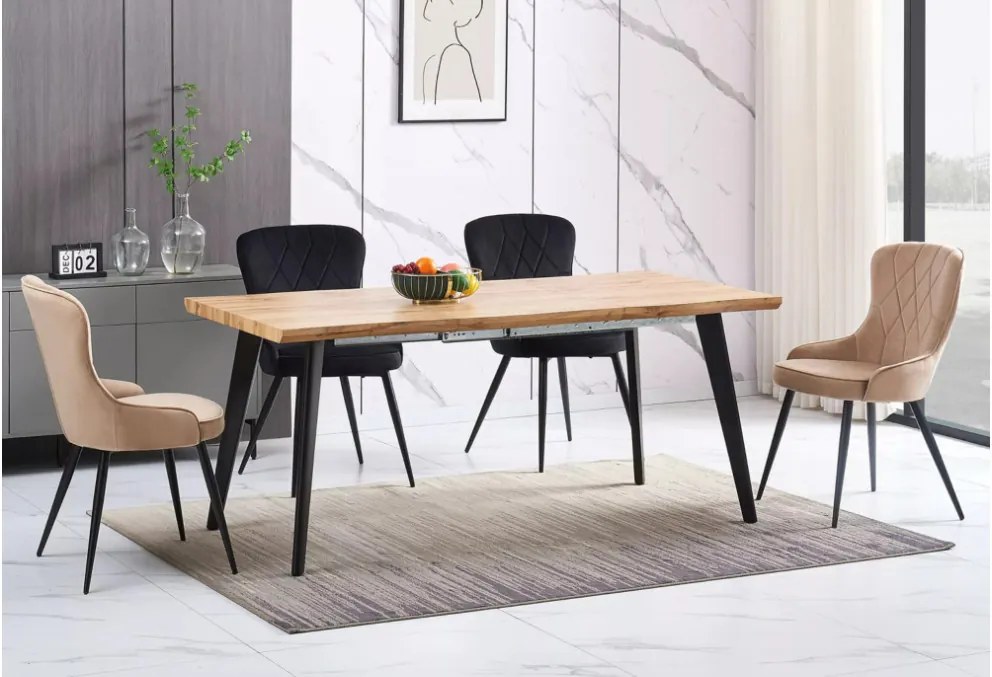 Lotus Velvet étkezőszék bézs