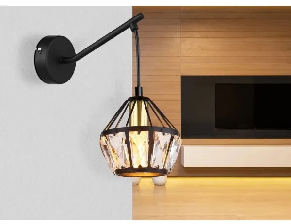 Globo 54359W - Fali lámpa LOIS 1xE14/40W/230V