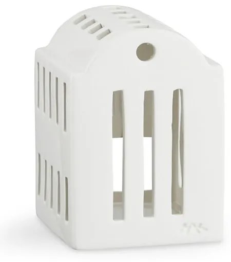 Urbania Lighthouse Smithy fehér kerámia gyertyatartó - Kähler Design