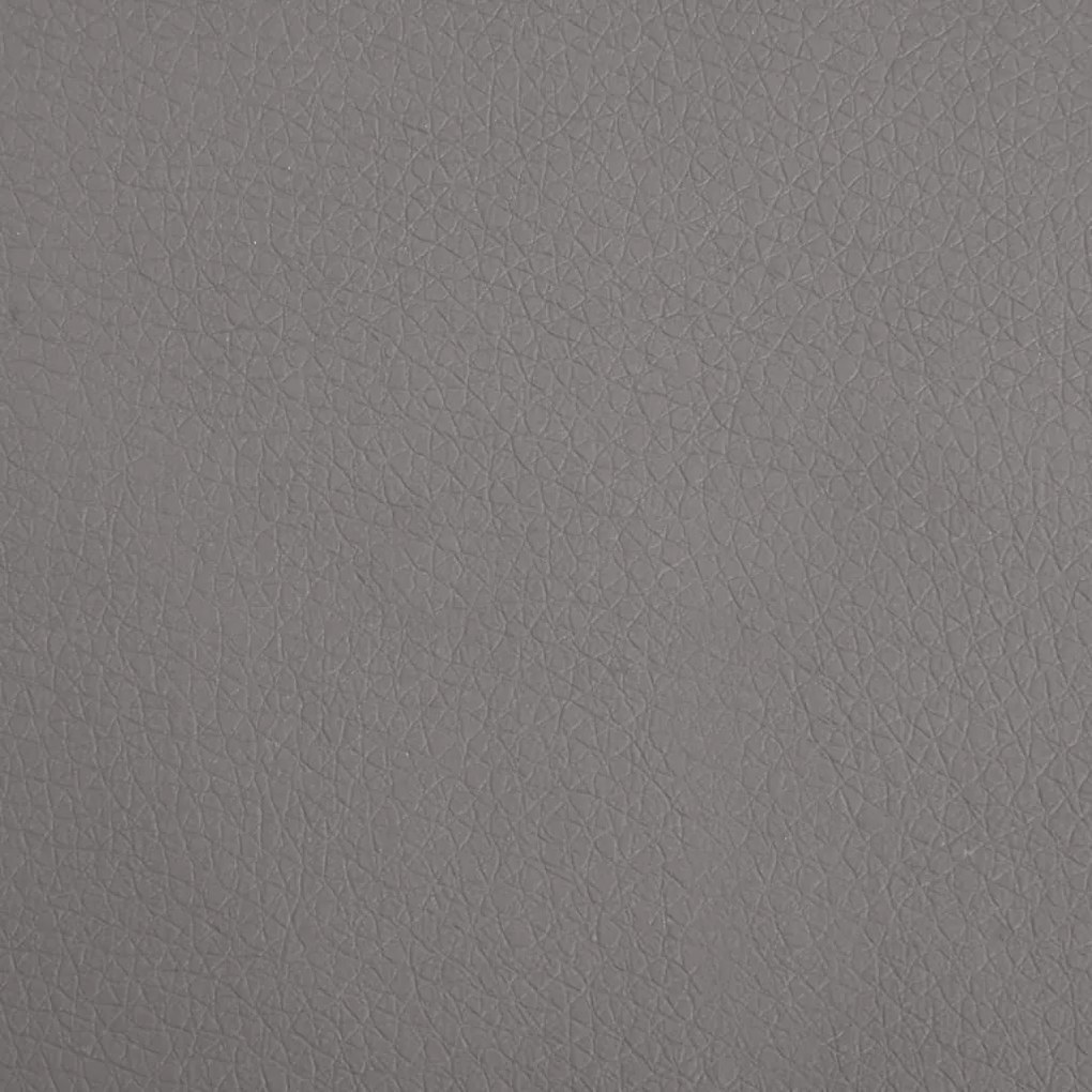szürke gyerek műbőrkanapé 90 x 53 x 30 cm