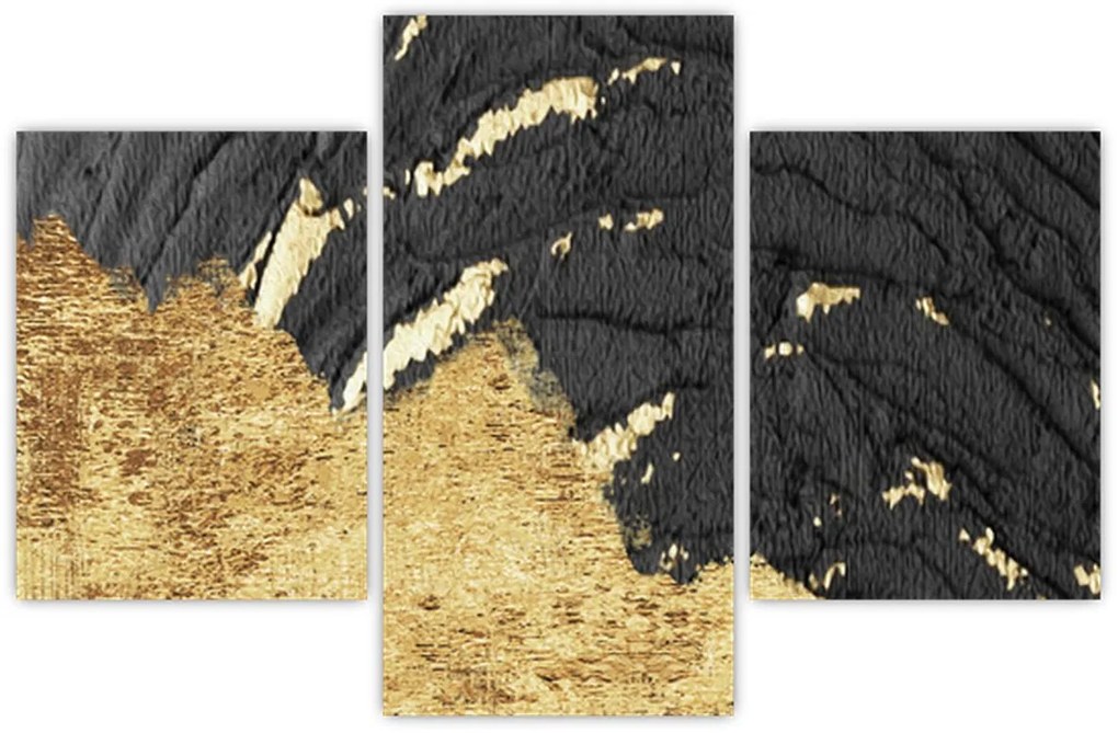 Kép - Arany szerkezet N⁰1 (90x60 cm)