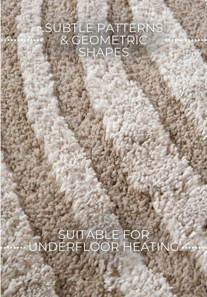 Bézs szőnyeg 80x120 cm Pigment Beige – Elle Decoration