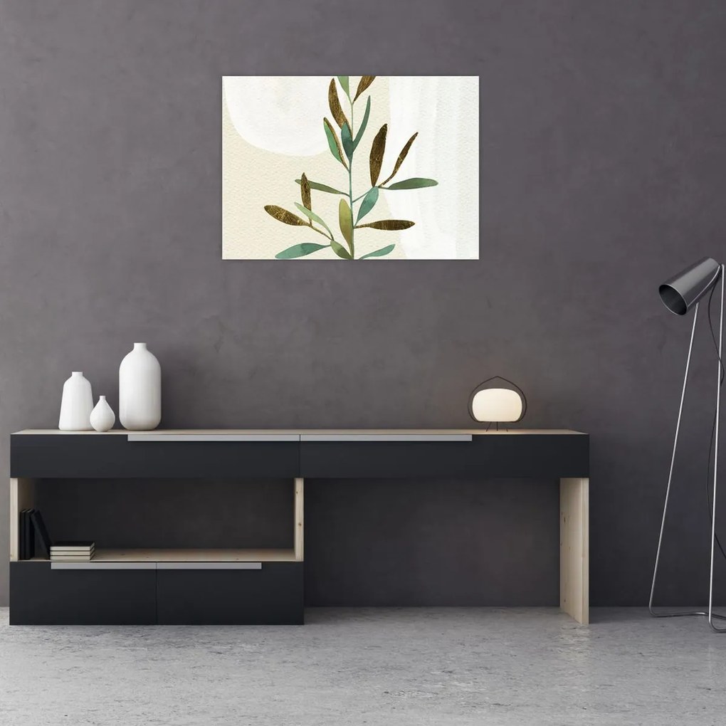 Kép - Akvarell ág N⁰2 (70x50 cm)