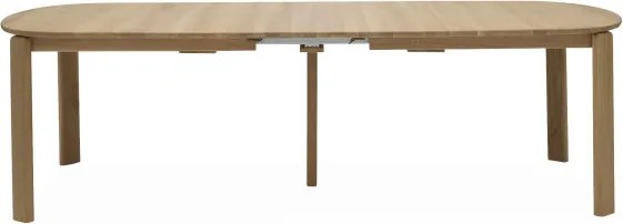 Ovalis bővíthető étkezőasztal