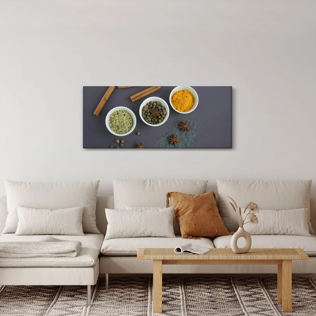 Kép - fűszerek (120x50 cm)