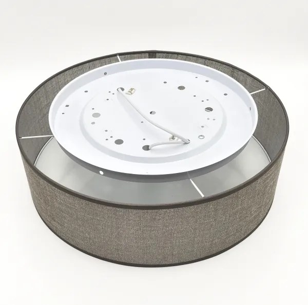 Mennyezeti lámpatest SIRJA 2xE27/15W/230V, átmérő 45 cm, barna