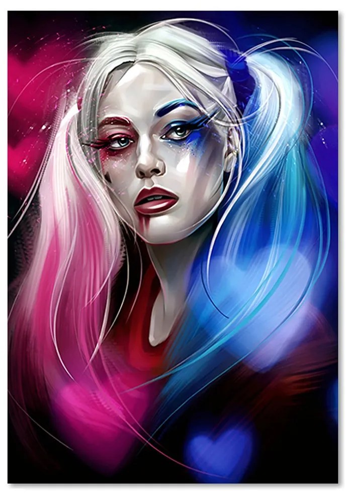 Gario Vászonkép Harley Quinn portréja - Dmitry Belov Méret: 80 x 120 cm