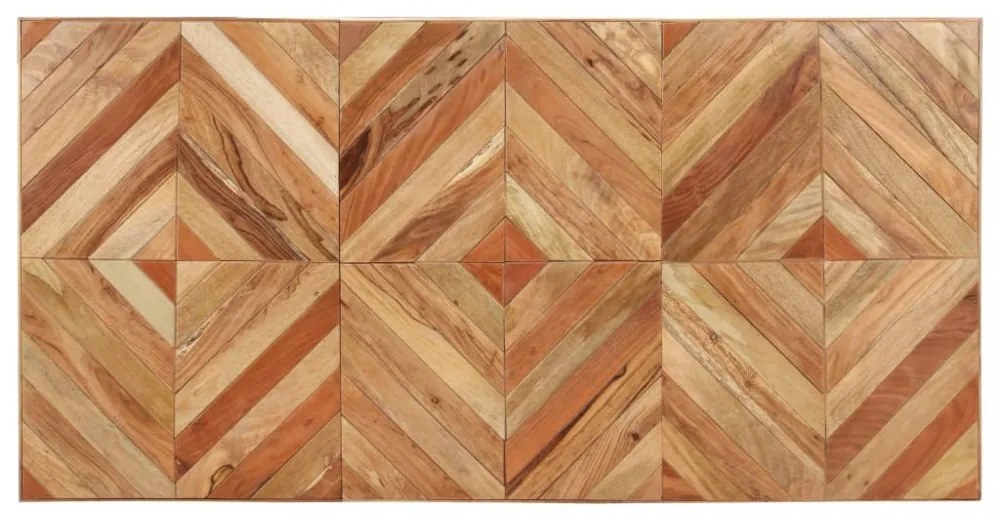 tömör akácfa és mangófa étkezőasztal 180 x 90 x 76 cm
