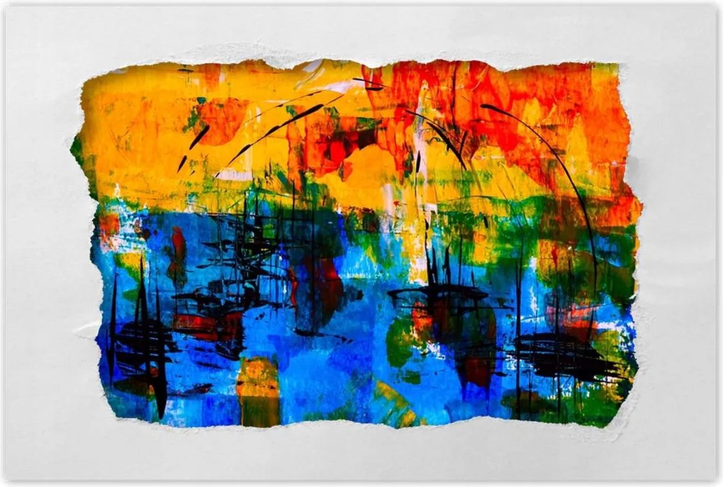 Poszterek 90x60 Absztrakt Nyilas