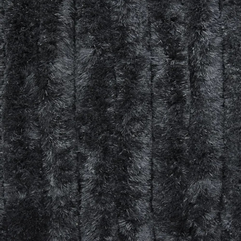 antracitszürke zsenília rovarfüggöny 90 x 220 cm