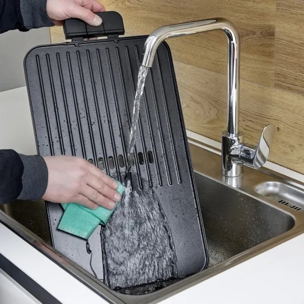 Severin PG 8564 - Asztali elektromos grillsütő 2300W/230V 50x30 cm fekete