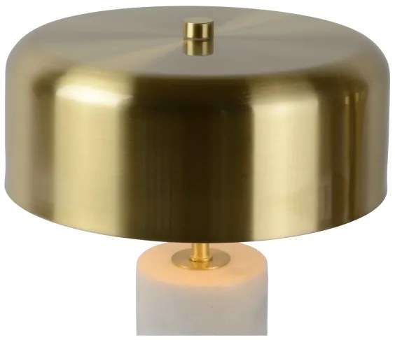 Lucide 34540/03/31 - Asztali lámpa MIRASOL 3xG9/7W/230V fehér/arany