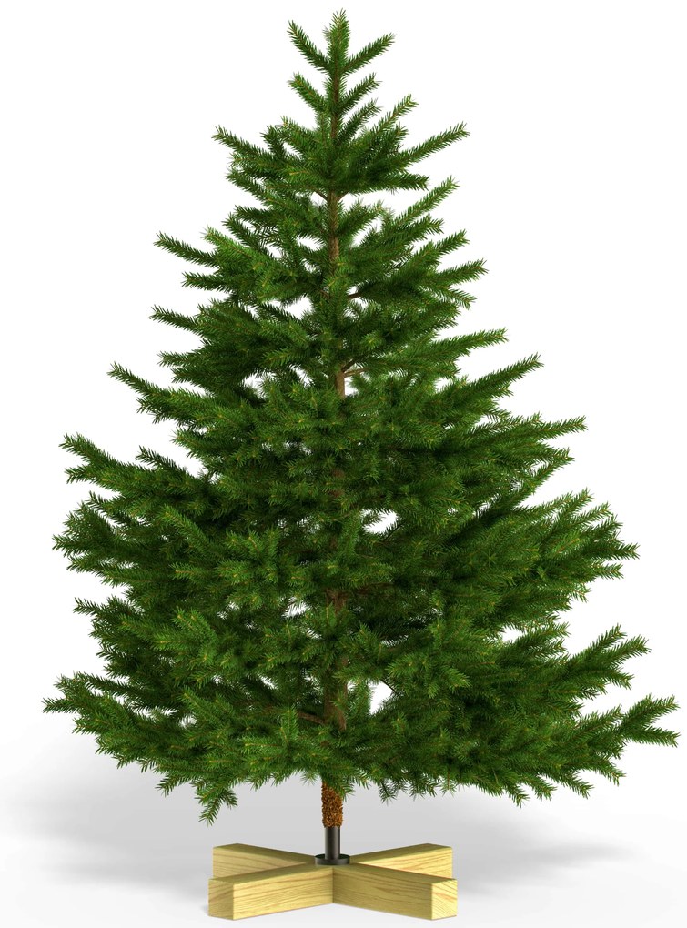 Deuba Műfenyő karácsonyfa 150 cm + faállvány