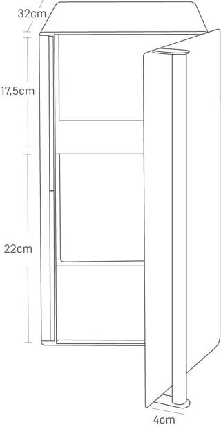 Fém kenyértartó Tosca – YAMAZAKI