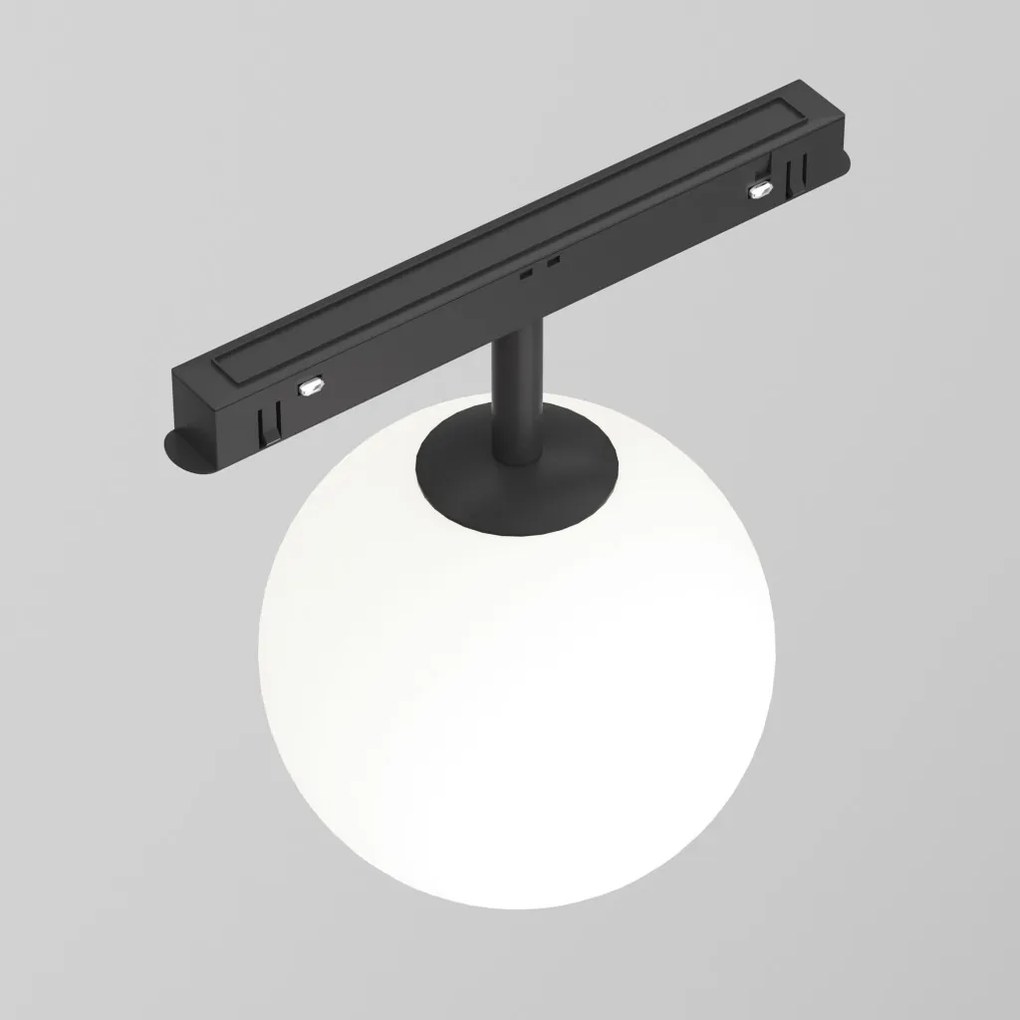 TR038-4-5WTW-DD2-B Luna Üveg Sín lámpafej Fekete Színű LED 6 W 2700-6000 Kelvin 300 Lumen IP20