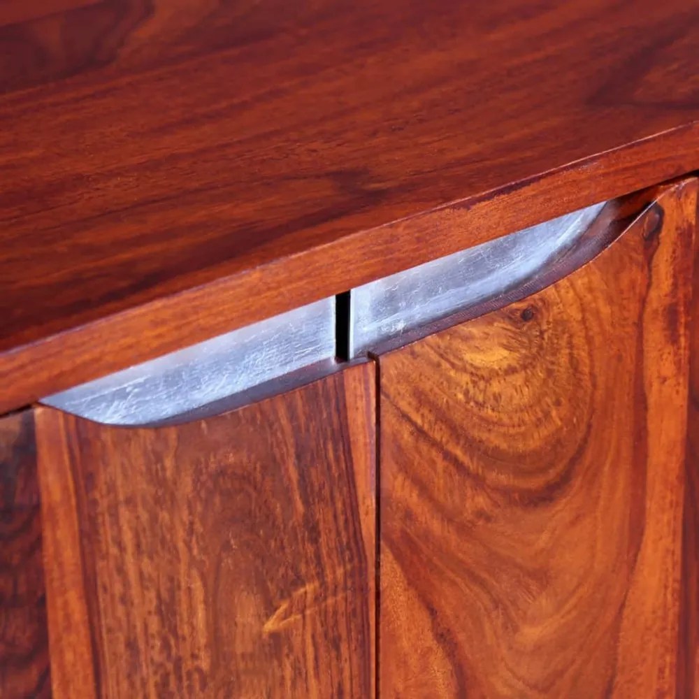 tömör akácfából tálaló 75 x 35 x 60 cm