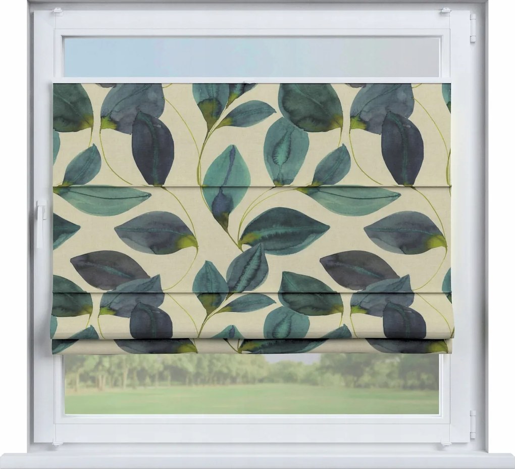 Dekoria Római pliszírozott roló Szicília 120x160 zöld árnyalatok