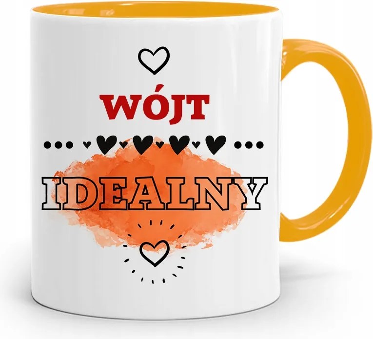 Bácsinak Sárga Ajándék Bácsinak Tökéletes Bögre fényképes nyomtatással