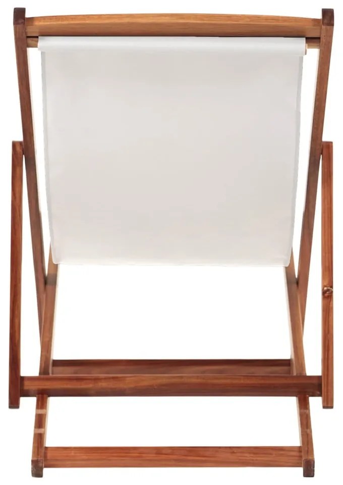 Bézs-sötét natúr színű tömörfa kerti napozóágy Dionysus – Bonami Essentials