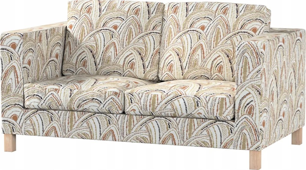 Karlanda 2 személyes kinyitható kanapé huzat Ikea narancssárga