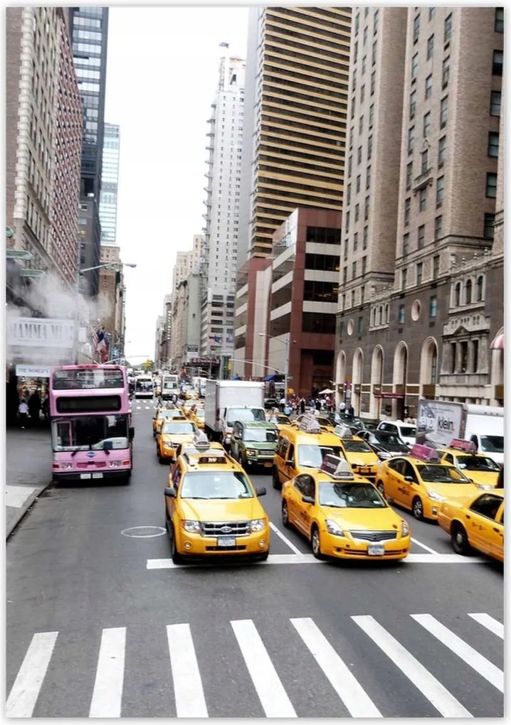 Poszterek 70x100 New York taxik