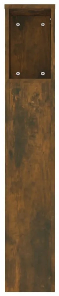 füstös tölgy színű áthidalószekrény 220 x 18,5 x 104,5 cm