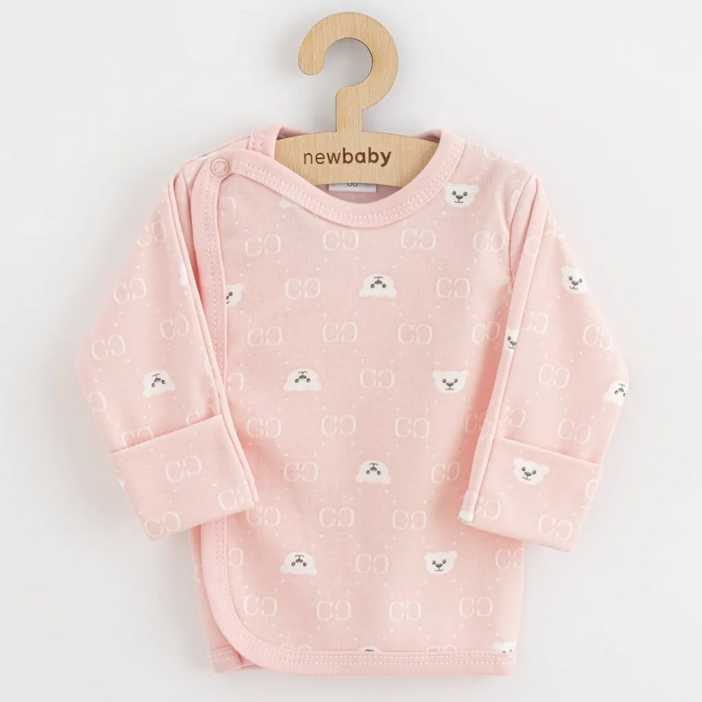 Baba ingecske New Baby Classic II maci fehér, vel. 62 (3-6 h)