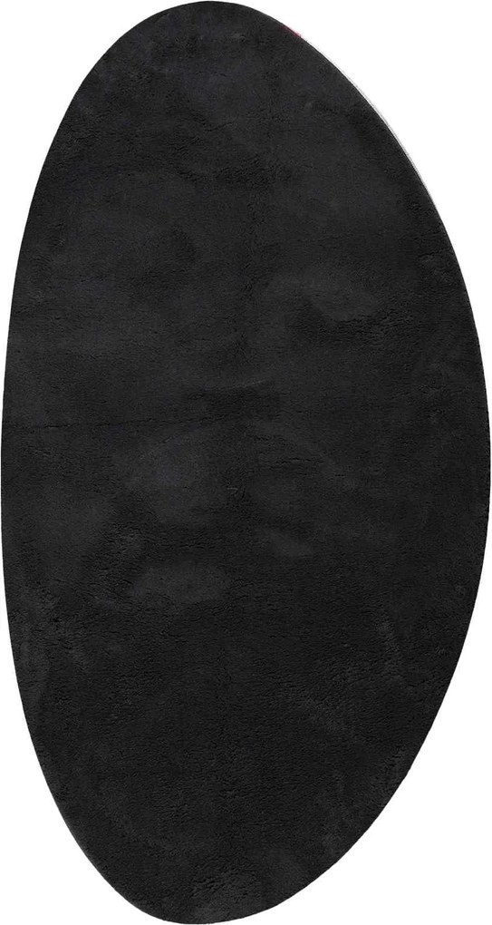 vidaXL Területszőnyegek HUARTE Fekete 100 x 200 cm Poliészter