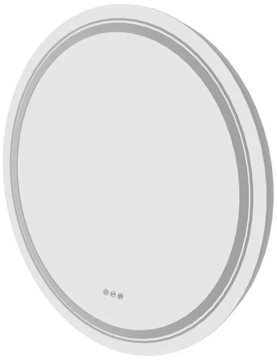 Dover falitükör ezüst 60 cm