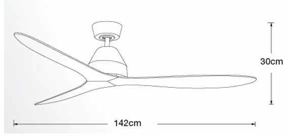 Lucci air 213044 - Mennyezeti ventilátor WHITEHAVEN 1xGX53/18W/230V fekete + távirányító