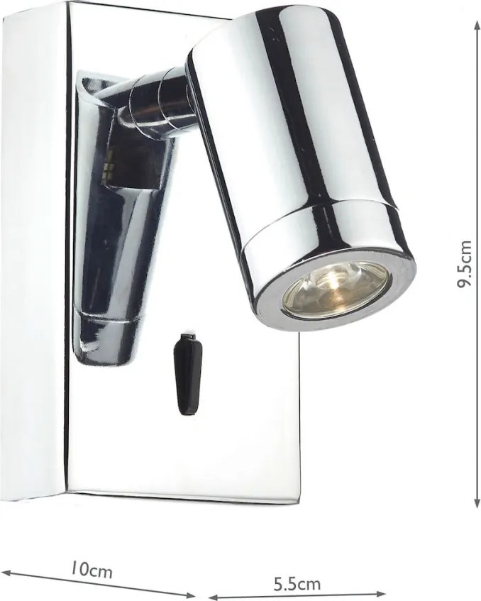 Dar Lighting ANVIL ANV7150 Fali lámpa 1x1W/LED 3000K 107LM IP20