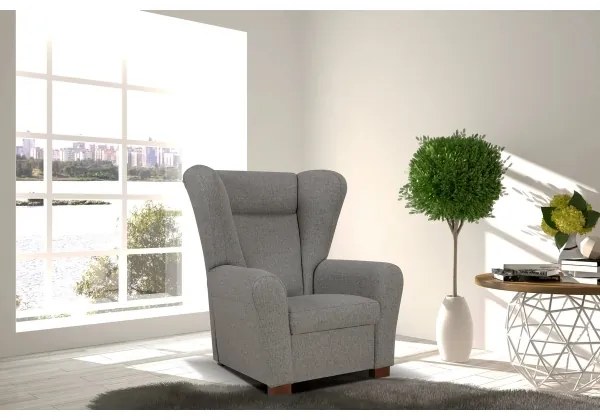 Füles fotel VIVA sötétszürke