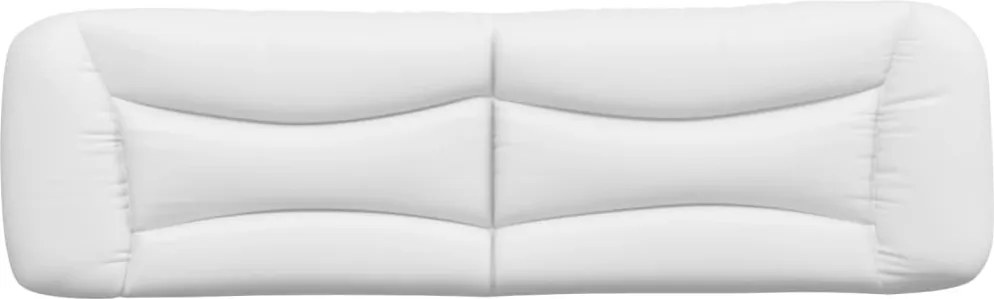 fehér műbőr fejtámla párna Hvar 193 cm