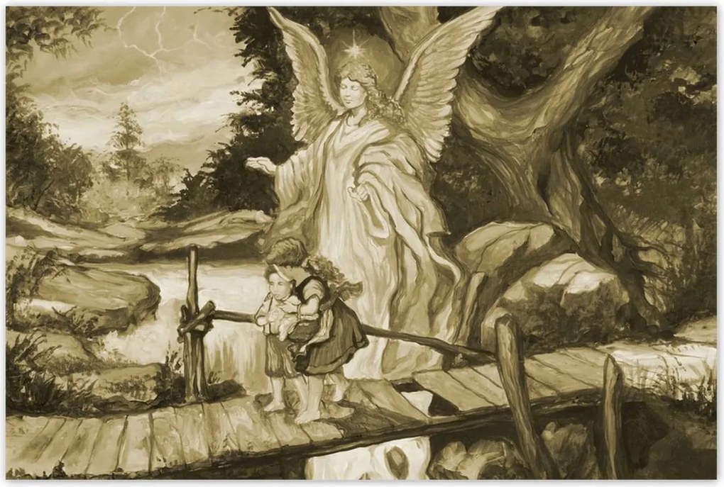 Poszterek 120x80 Angyal Keresztelő ajándék