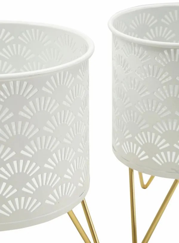 Vázatartó carly készlet 2 db ø 16x20-13x20cm