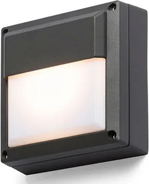 RENDL DELTA 145 fali lámpa antracitszürke 230V GX53 9W IP54