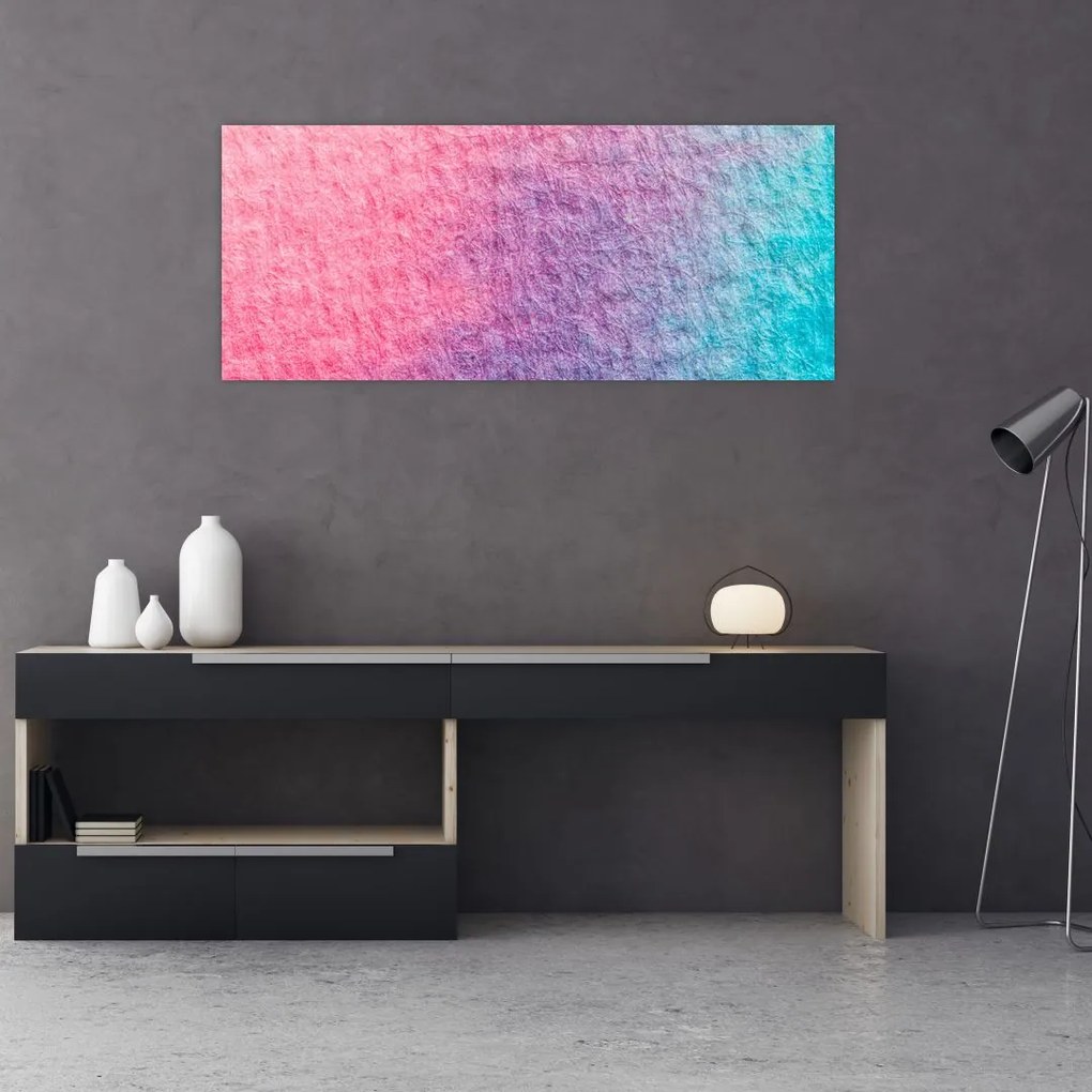 Színes textúra képe (120x50 cm)