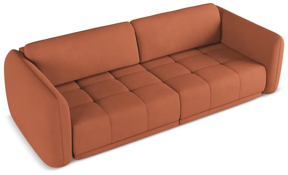 Narancssárga kanapé 210 cm Hoku – Makamii