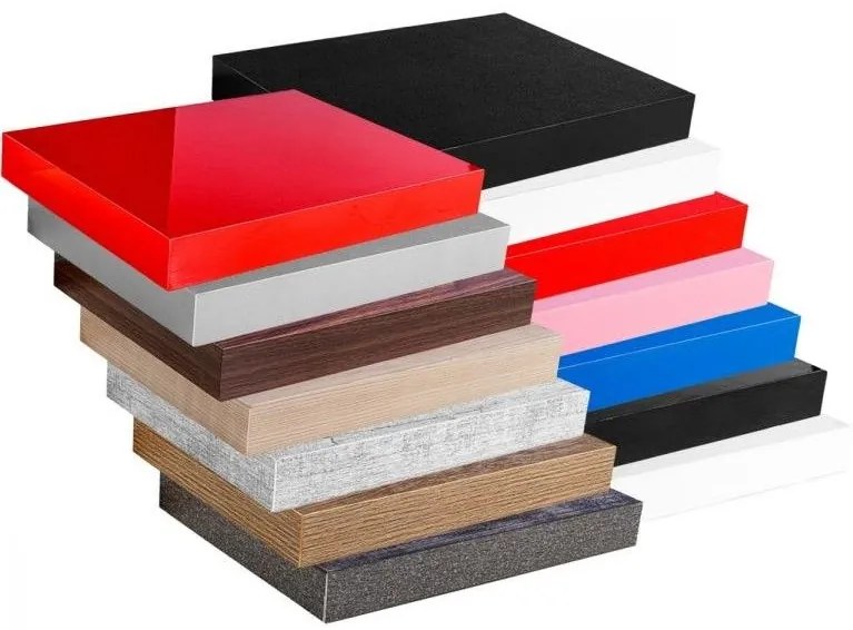 STILISTA Fali polc Volato 100 cm rusztikus fa