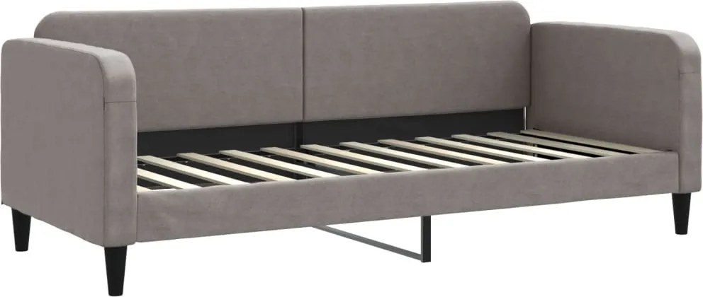 vidaXL tópszínű szövet kanapéágy 80 x 200 cm