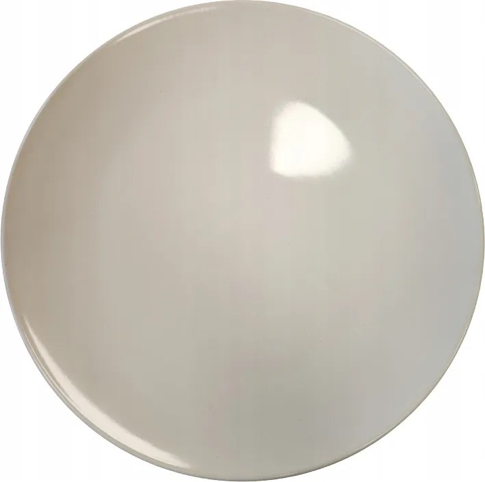 Asztali Ebédlő Tányér Kerek Kerámia Fehér Infinity 27 cm