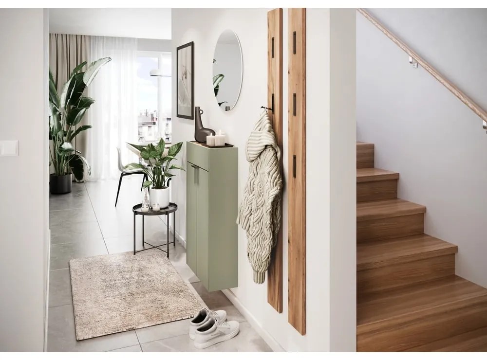 Zsályaszínű szekrény 56x97x22 cm Ameca – Germania