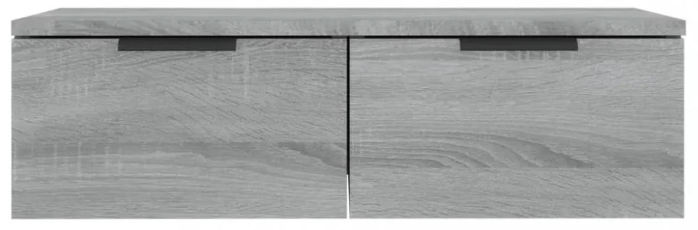 2 db szürke sonoma szerelt fa fali szekrény 68 x 30 x 20 cm