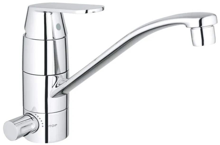 GROHE 31161000 - Mosogató csaptelep EUROSMART COSMOPOLITAN 140° fényes króm