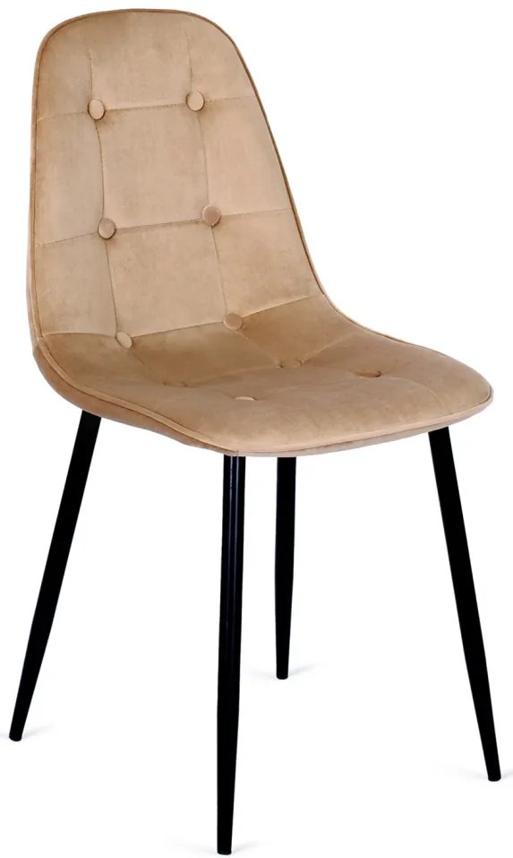 Bézs Bársony Étkezőszék ARIS