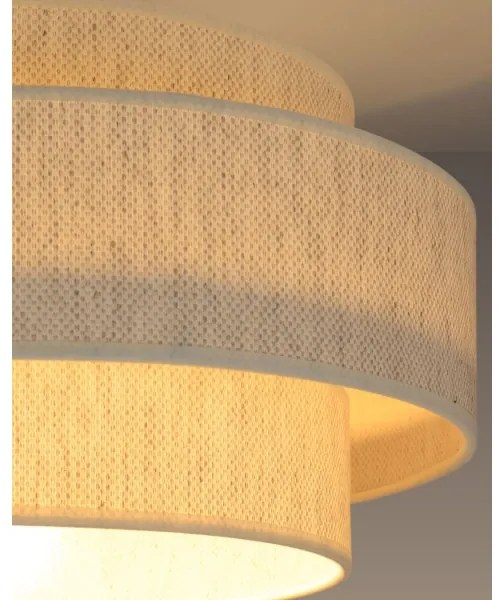 BOHO mennyezeti lámpa 1xE27/60W/230V átm. 40 cm fehér