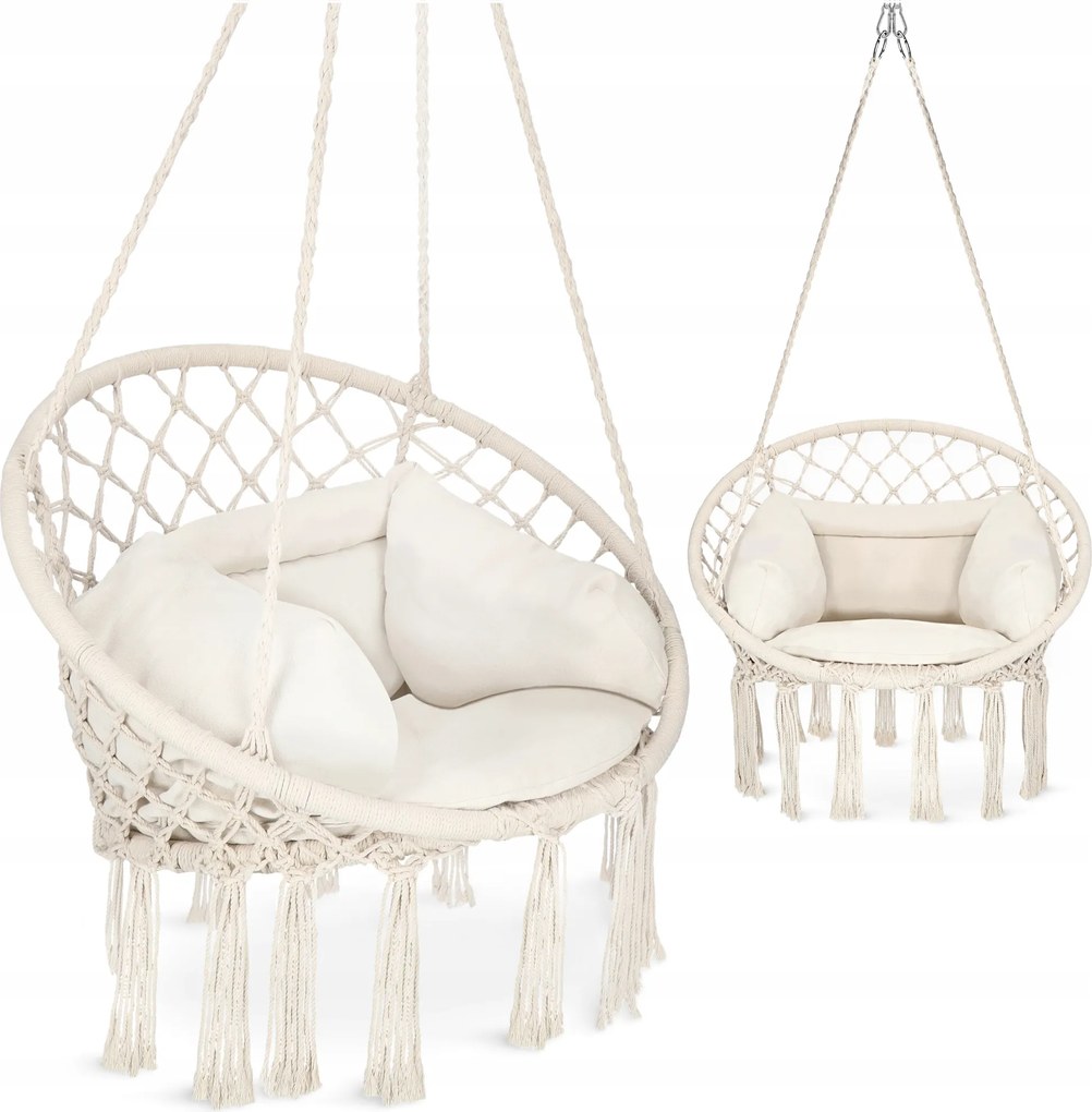 Kerti Hinta Boho Fotel Lógó Gólyafészek Párna A Teraszra