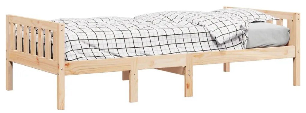 tömör fenyőfa gyerekágy matrac nélkül 90 x 190 cm